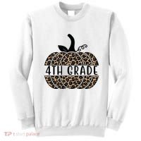 4th Grade Leopard Pumpkin Sweatshirt thumb 0