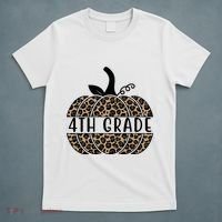 4th Grade Leopard Pumpkin T-Shirt thumb 5