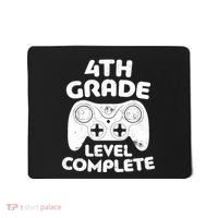 4th Grade Level Complete Video Gamer Graduation Mousepad thumb 0