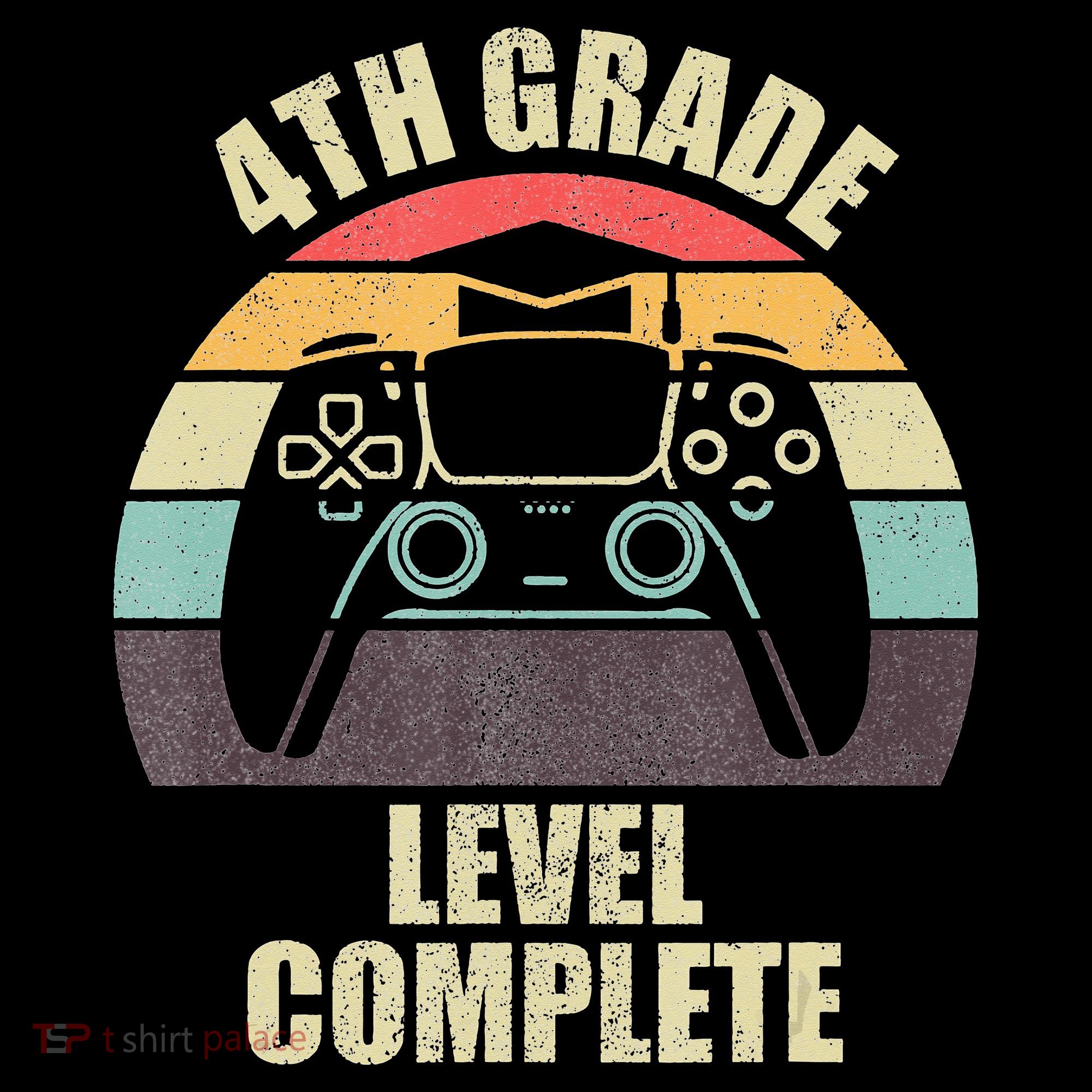 4Th Grade Level Complete Gaming Gamer Graduation Sweatshirt