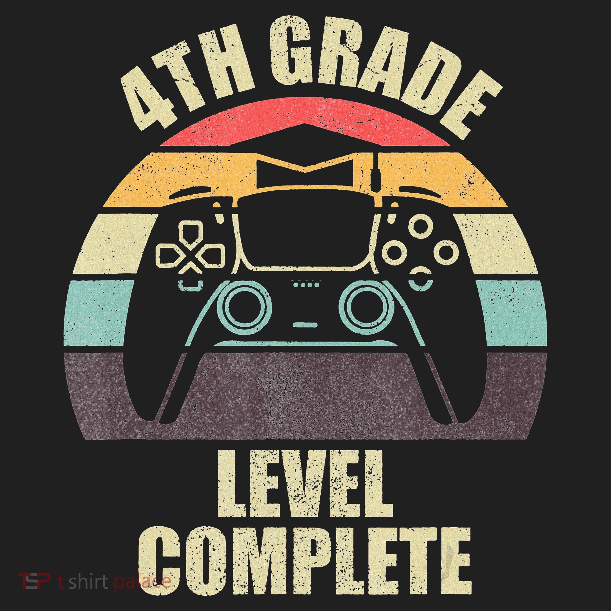 4Th Grade Level Complete Gaming Gamer Graduation Golf Towel