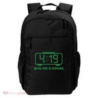 419 Give Me A Minute Backpack thumb 0