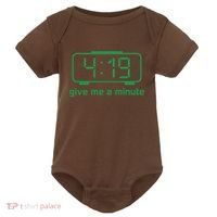 419 Give Me A Minute Baby Bodysuit thumb 0