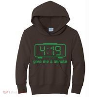419 Give Me A Minute Kids Hoodie thumb 0
