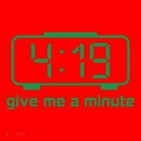 419 Give Me A Minute Santa Hat thumb 1
