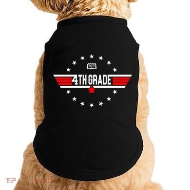 4th Grade Pilot Back To School Doggie Tank