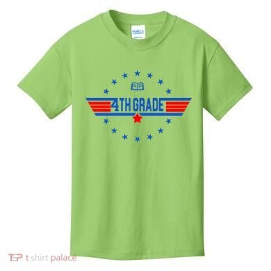 4th Grade Pilot Back To School Kids T-Shirt