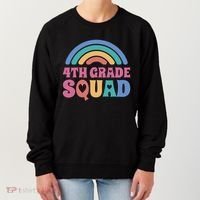 4th Grade Squad Rainbow Women's Sweatshirt thumb 0
