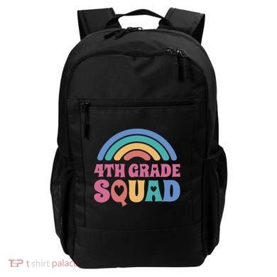 4th Grade Squad Rainbow Backpack