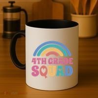 4th Grade Squad Rainbow Coffee Mug thumb 4