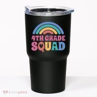 4th Grade Squad Rainbow Tumbler thumb 0