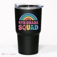 4th Grade Squad Rainbow Tumbler thumb 0