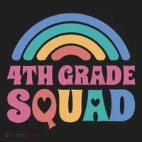 4th Grade Squad Rainbow Tumbler thumb 3