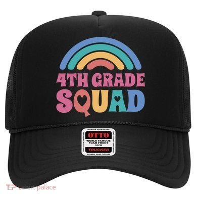 4th Grade Squad Rainbow Hat