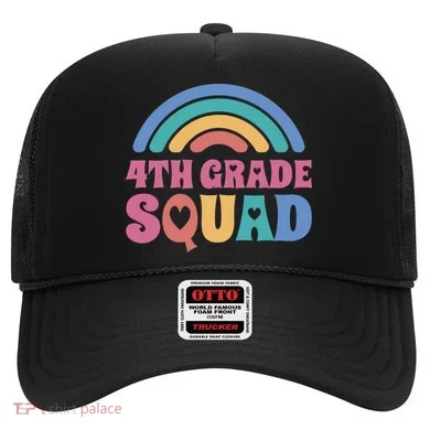 4th Grade Squad Rainbow Hat