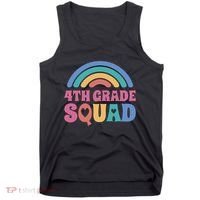 4th Grade Squad Rainbow Tank Top thumb 0