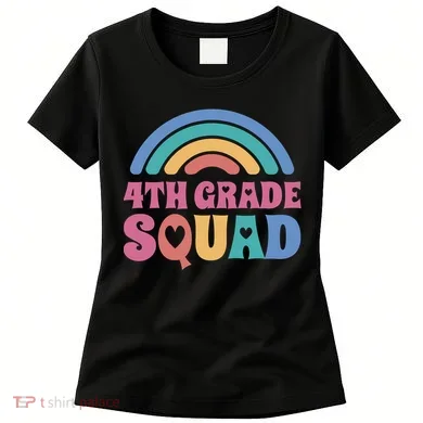 4th Grade Squad Rainbow Women's T-Shirt