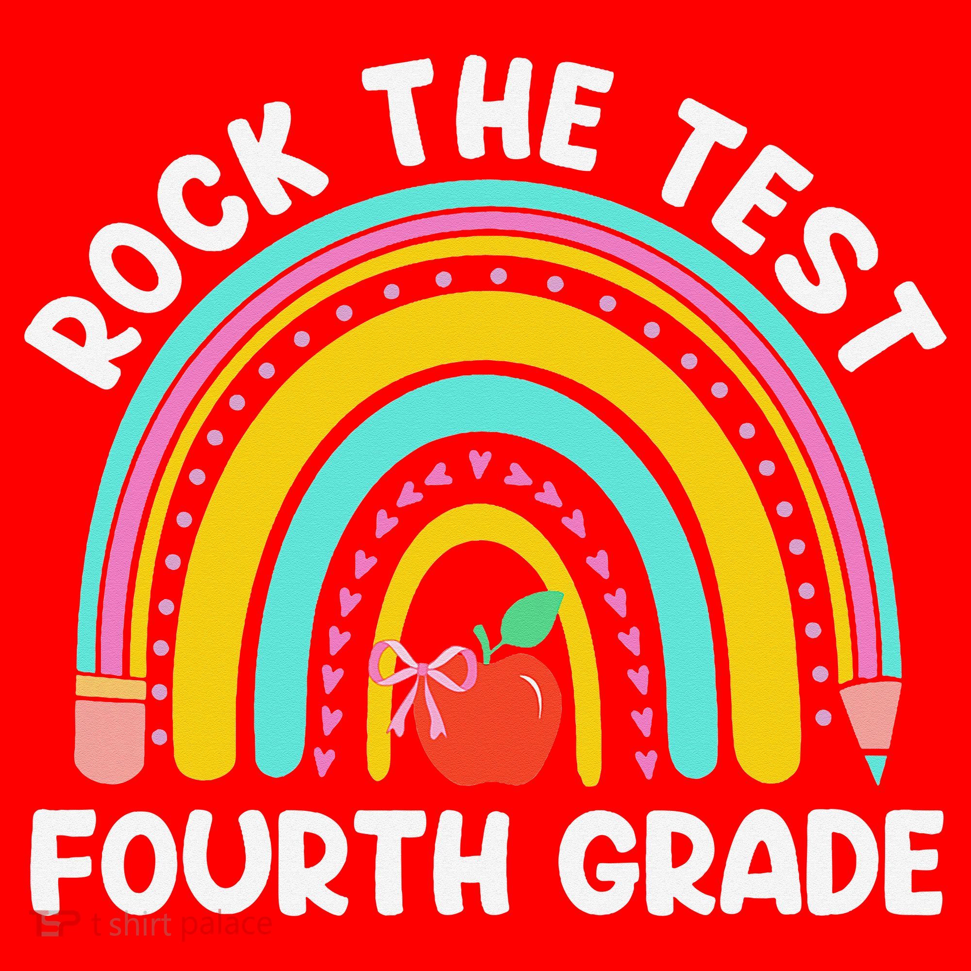 4th Grade Teacher Rock The Test Day Fourth Grade Testing Santa Hat