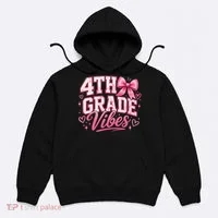 4th Grade Vibes Back To School Hoodie thumb 0