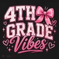 4th Grade Vibes Back To School Women's Hoodie thumb 2