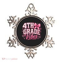 4th Grade Vibes Back To School Ornament thumb 0