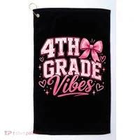 4th Grade Vibes Back To School Golf Towel thumb 0
