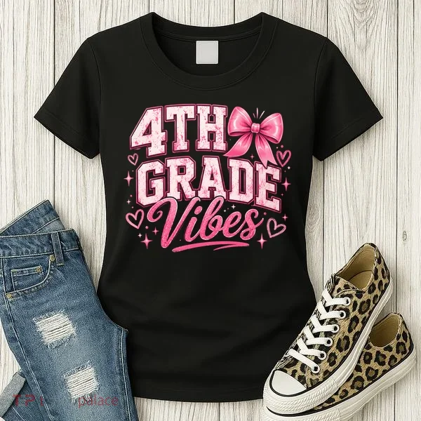 4th Grade Vibes Back To School Women's T-Shirt