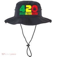 420 Good Vibes Only Rasta Reggae Marijuana Weed Cannabis Bucket Hat thumb 0