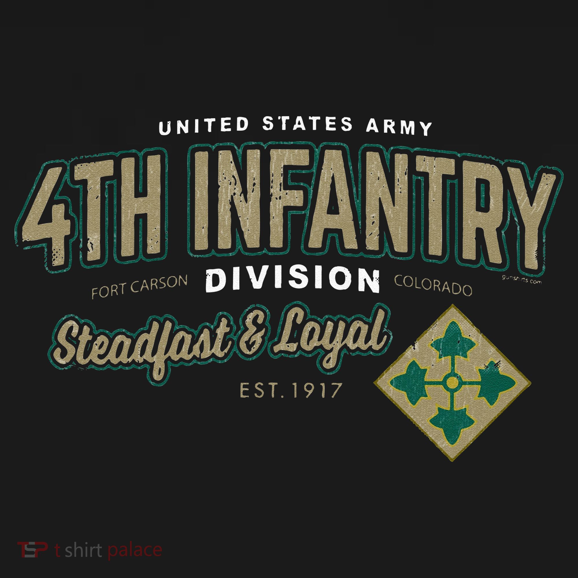 4th Infantry Division Fort Carson CO Apron