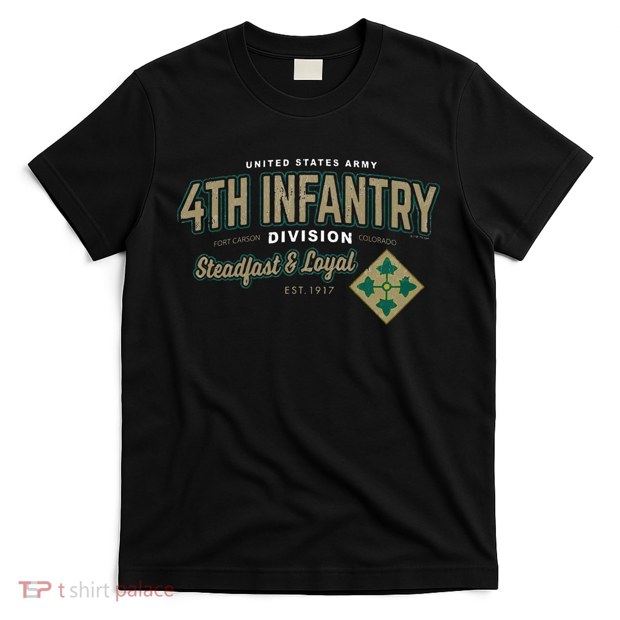 4th Infantry Division Fort Carson CO T-Shirt