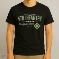 4th Infantry Division Fort Carson CO T-Shirt thumb 3