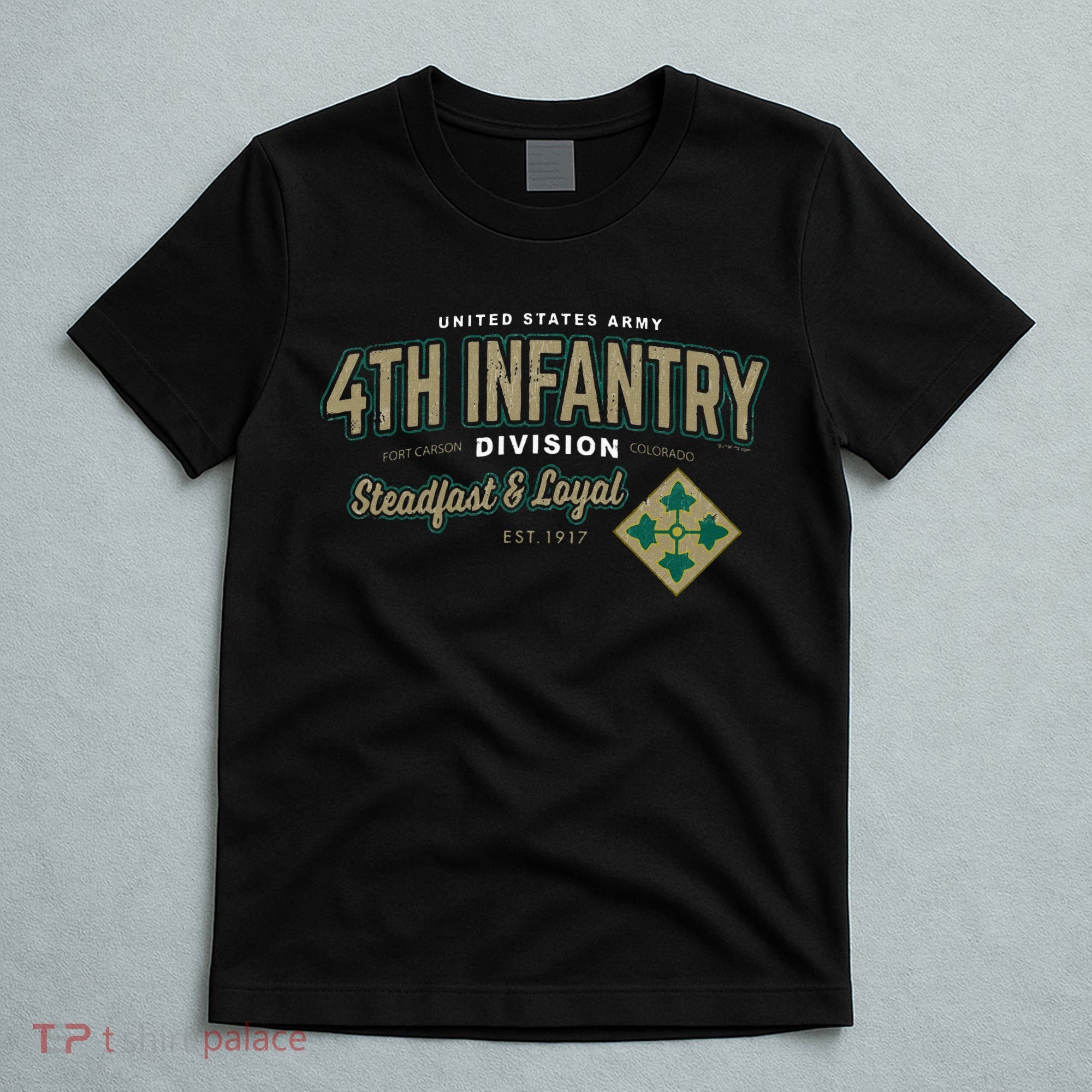 4th Infantry Division Fort Carson CO T-Shirt