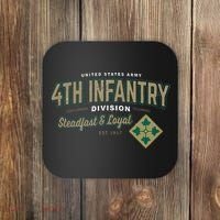 4th Infantry Division Fort Carson CO Coaster thumb 0