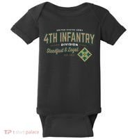 4th Infantry Division Fort Carson CO Baby Bodysuit thumb 0
