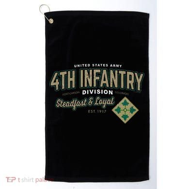 4th Infantry Division Fort Carson CO Golf Towel