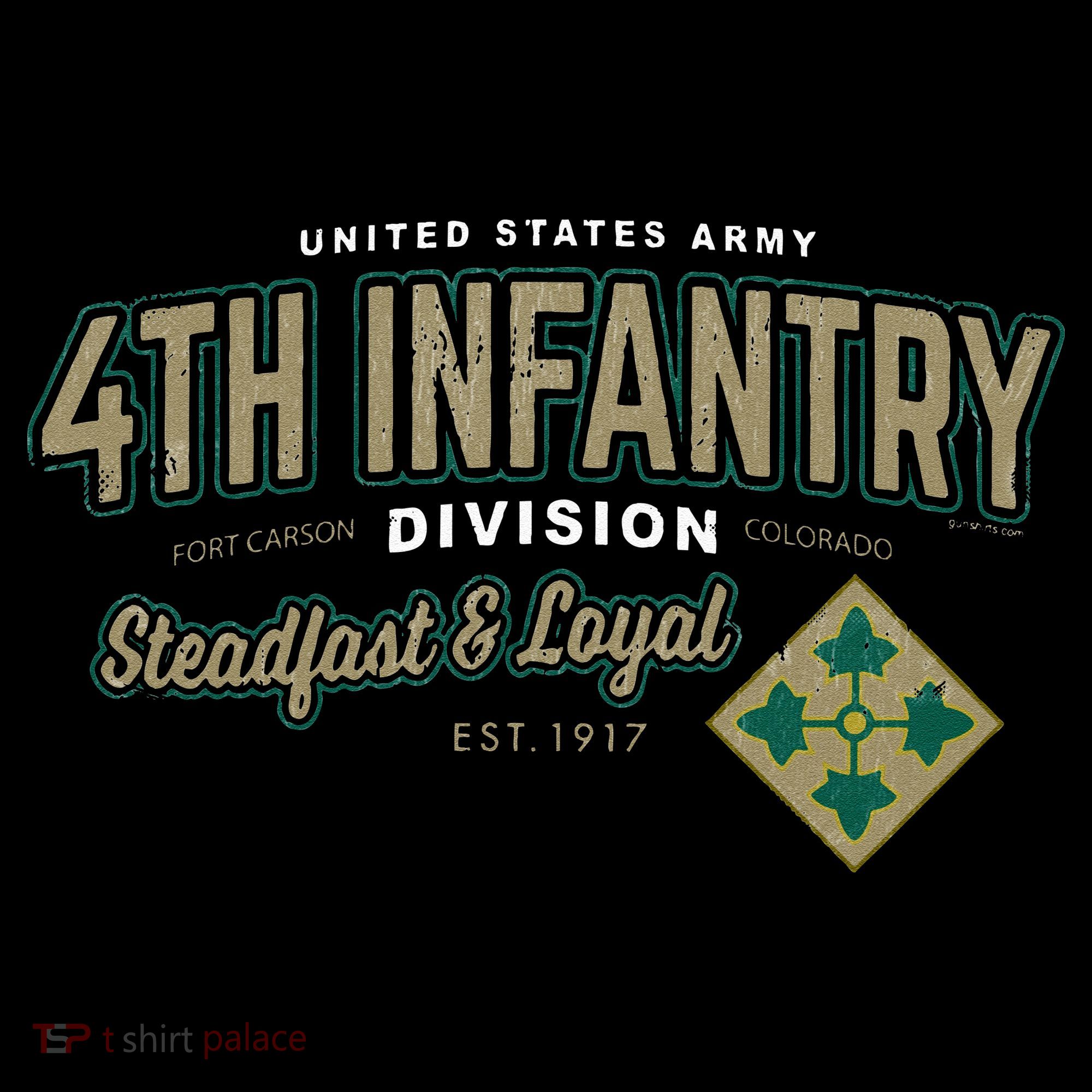4th Infantry Division Fort Carson CO Women's Long Sleeve Shirt