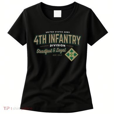 4th Infantry Division Fort Carson CO Women's T-Shirt