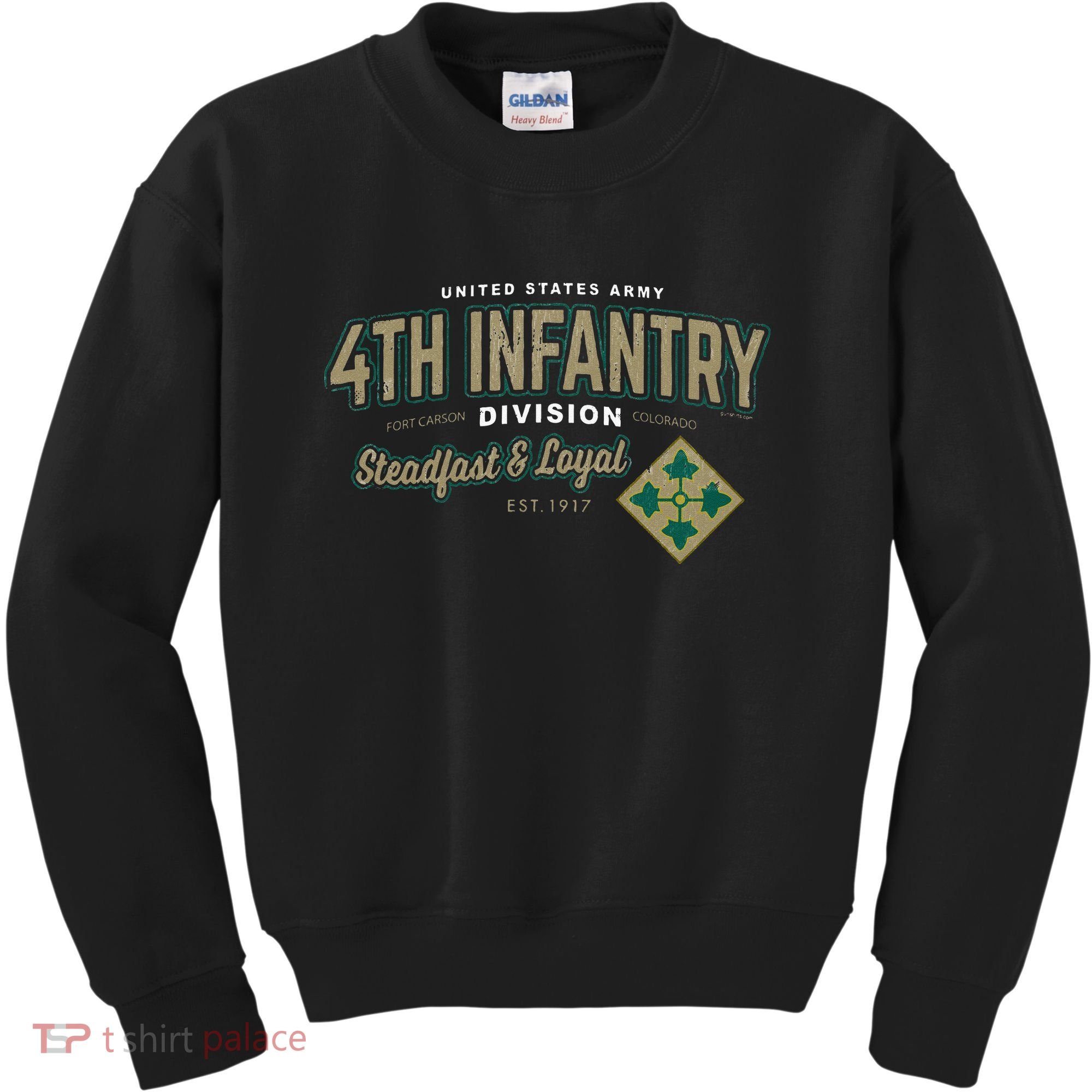 4th Infantry Division Fort Carson CO Kids Sweatshirt
