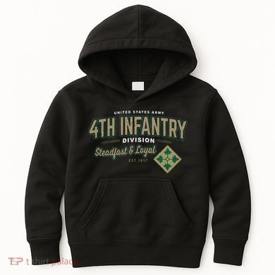 4th Infantry Division Fort Carson CO Kids Hoodie