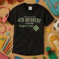 4th Infantry Division Fort Carson CO Kids T-Shirt thumb 3