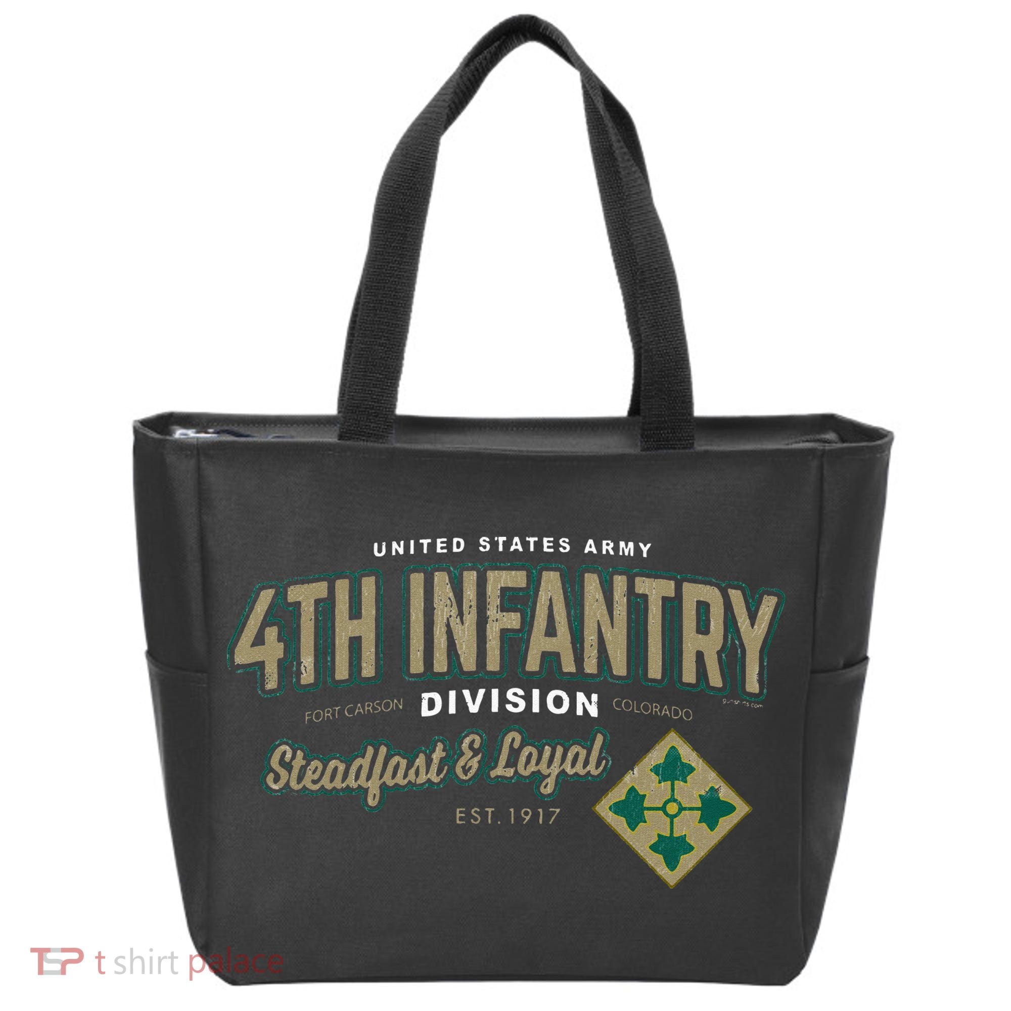 4th Infantry Division Fort Carson CO Tote Bag