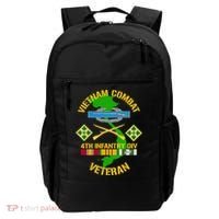 4th Infantry Division Gift Vietnam Combat Veteran Cool Gift Backpack thumb 0