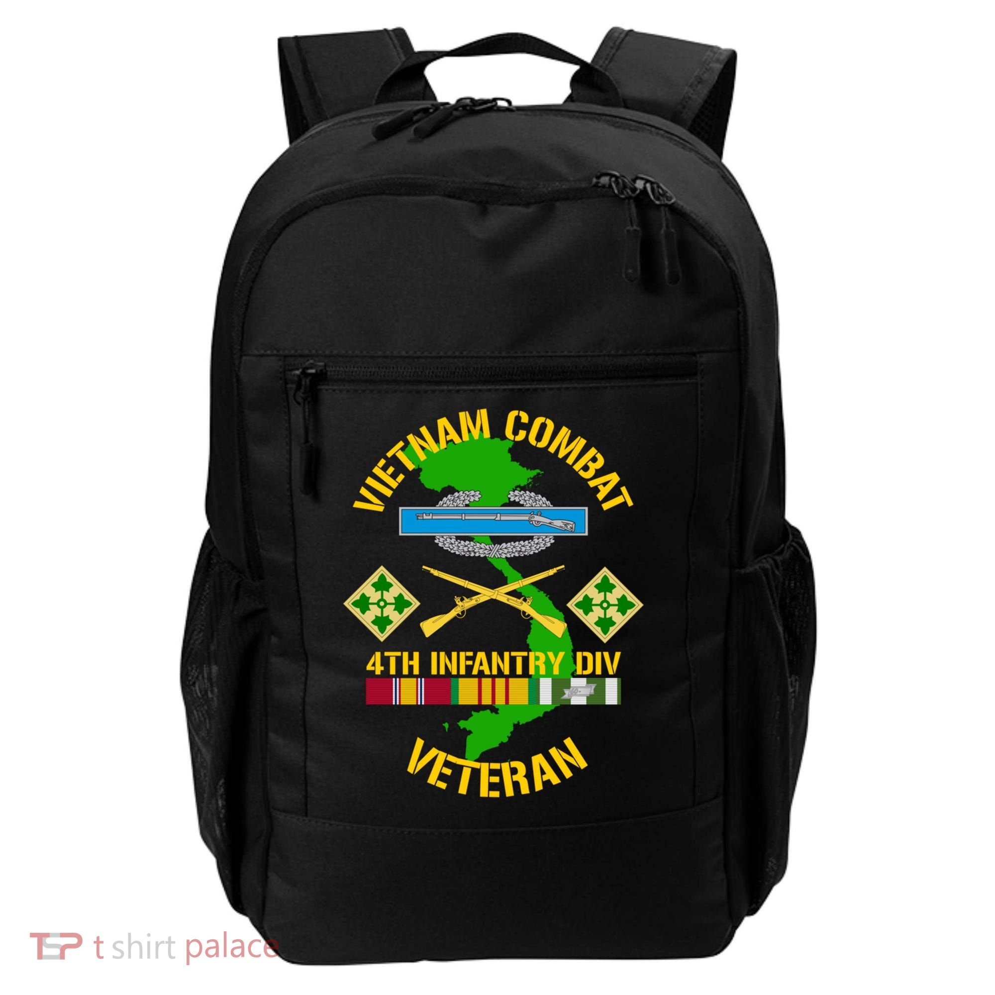 4th Infantry Division Gift Vietnam Combat Veteran Cool Gift Backpack