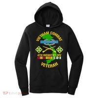 4th Infantry Division Gift Vietnam Combat Veteran Cool Gift Women's Hoodie thumb 0