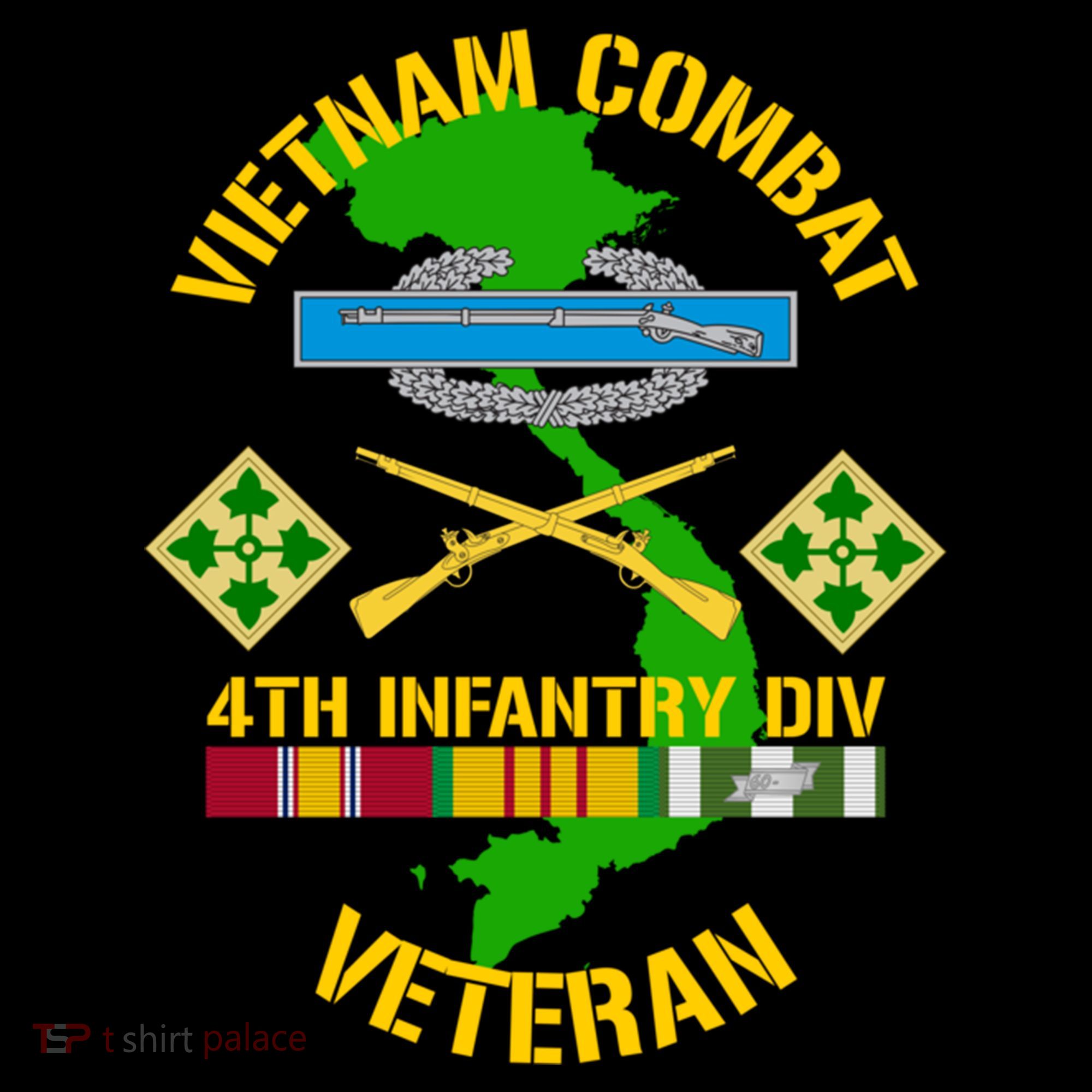 4th Infantry Division Gift Vietnam Combat Veteran Cool Gift Women's Hoodie