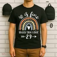 40 Is Fine When You Look 29 40 Year Old Gifts Birthday T-Shirt thumb 6
