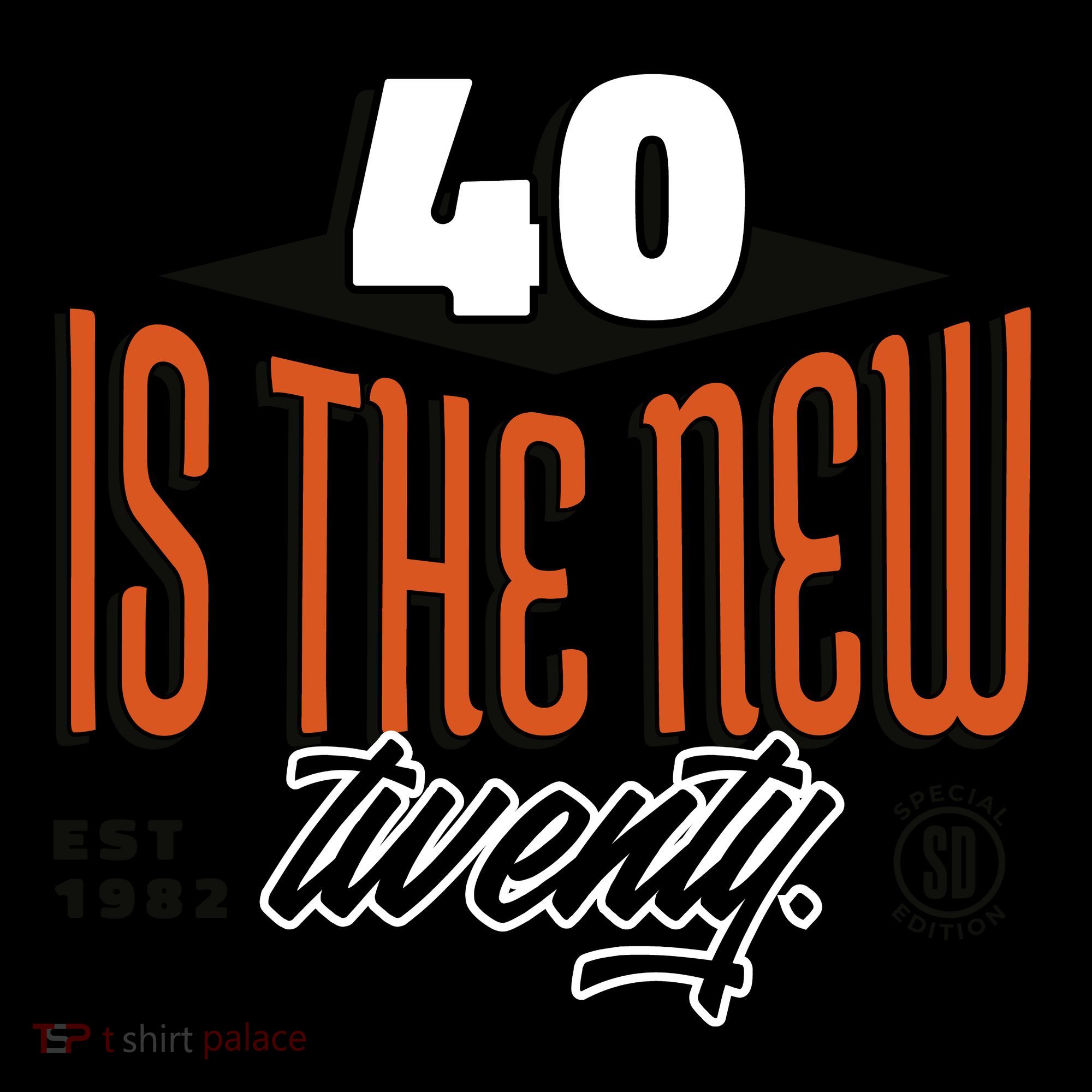 40 Is The New Twenty 40th Birthday Gift Coffee Mug