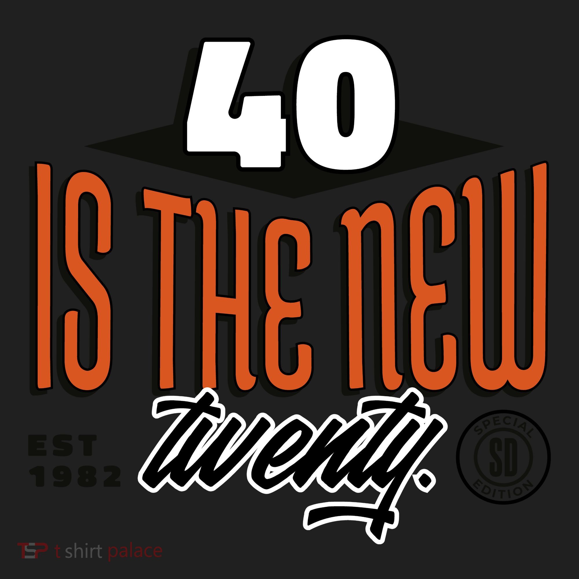 40 Is The New Twenty 40th Birthday Gift Beanie