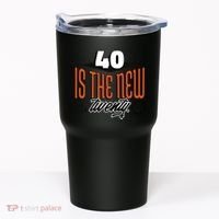 40 Is The New Twenty 40th Birthday Gift Tumbler thumb 0