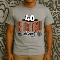 40 Is The New Twenty 40th Birthday Gift T-Shirt thumb 3